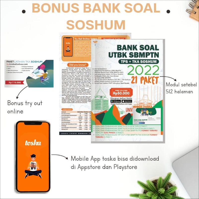 Bank Soal UTBK SBMPTN SOSHUM 2023 Pembahasan IPS - Buku SPMB PKN STAN