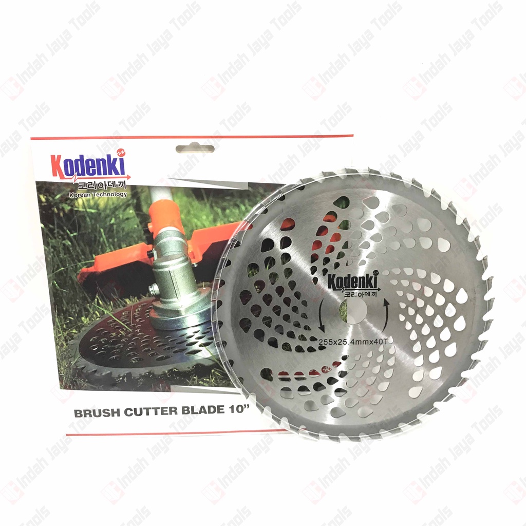 KODENKI BCB202 Pisau Potong Rumput Bulat 10&quot; x 40T Brush Cutter Blade