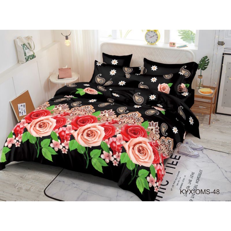 PROMO SEPREI MOTIF BUNGA UKURAN 180*160*120(KOMPLIT)