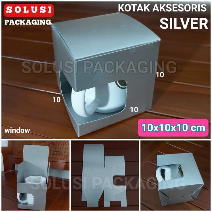

ISI 20PCS KOTAK SOUVENIR WINDOW 10X10X10/GIFTBOX KOTAK HP KOTAK KADO AKSESORIS KARDUS