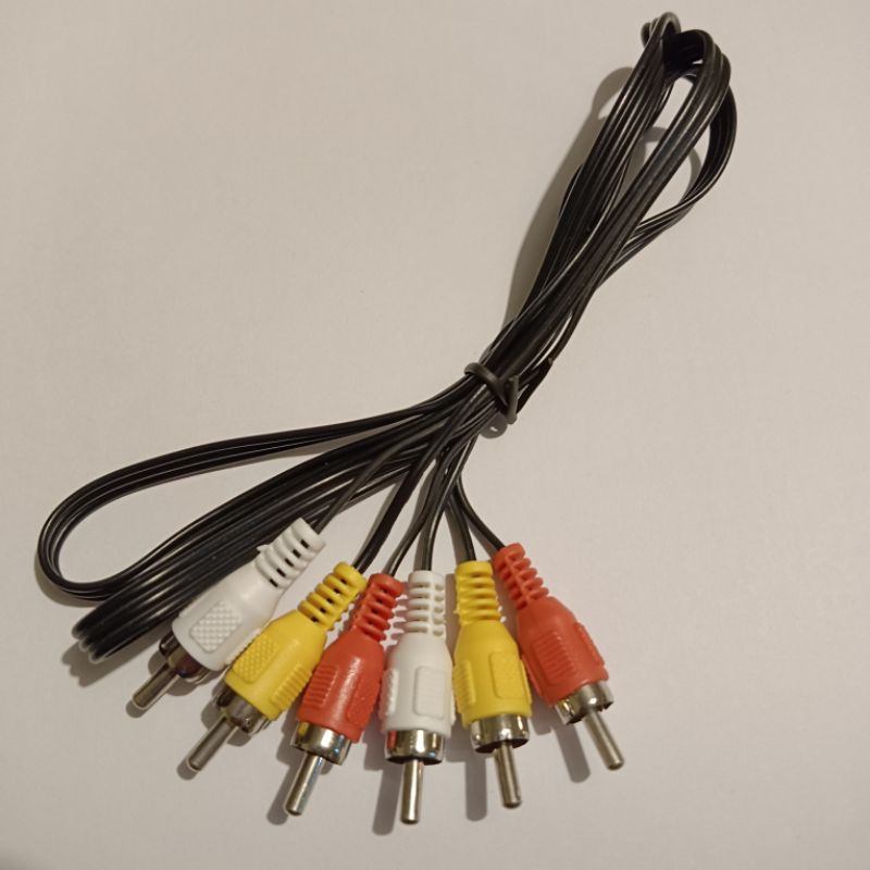 Kabel RCA to RCA 3x3 Audio Video