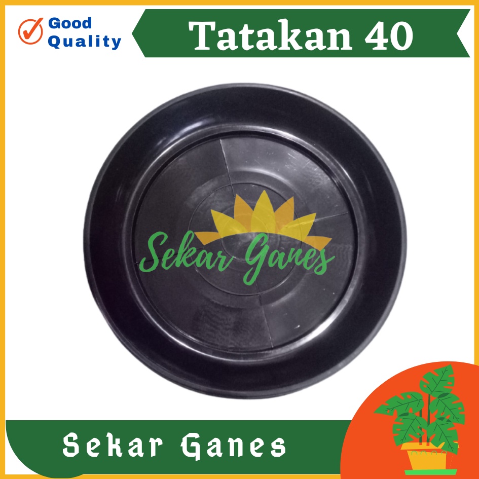 Tatakan Pot 40-60 Plastik Hitam Bp Gl Gbl Bp Nkt Untuk Pot 40CM Alas Pot Bunga 40 45 Cm Hitam Putih