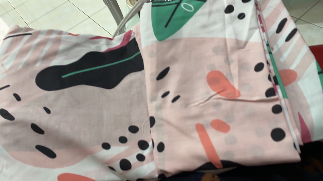 Sprei Double 160x200 And 140x200 Bahan Katun Star Cvc Lokal  Bisa Custom Ukuran  Kotak Pesan