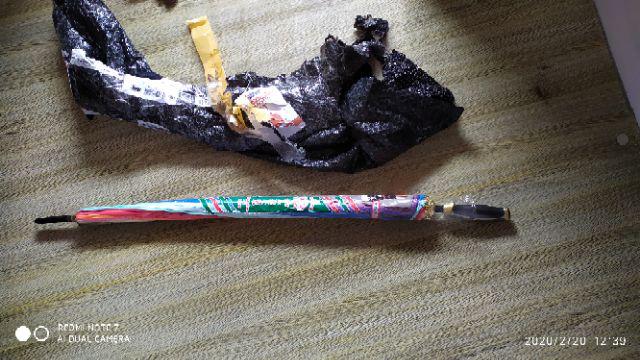 Payung Golf Pelangi Rainbow 16 Jari Jumbo Layar