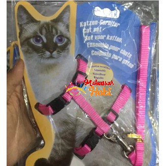 Tali Tuntun Harness Harnes H Polos Kucing Anjing