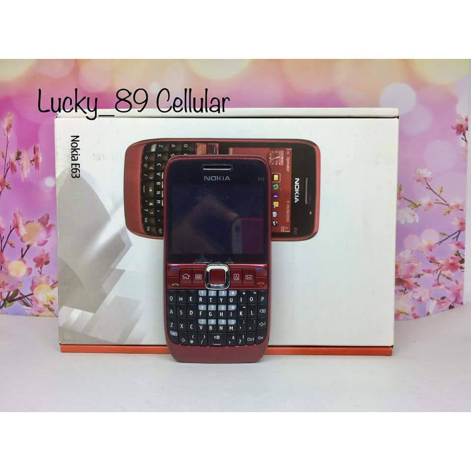 Promo Special    NOKIA JADUL E63 ORIGINAL REFURBISH HP MURAH GARANSI 1 BULAN