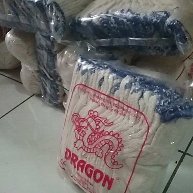 Ln/Lx , DRAGON SARUNG TANGAN RAJUT , UNTUK PROYEK ,BERKEBUN ,ALAT BERAT DAN LAIN LAIN  ISI 12 PASANG/PACK