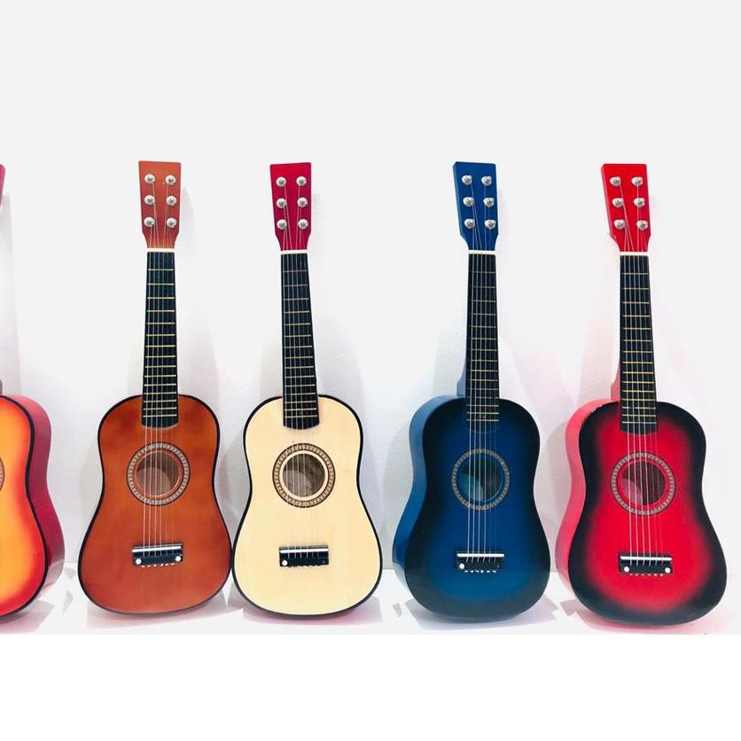 ► GITAR MINI AKUSTIK SENAR 6 GITAR KECIL ♬