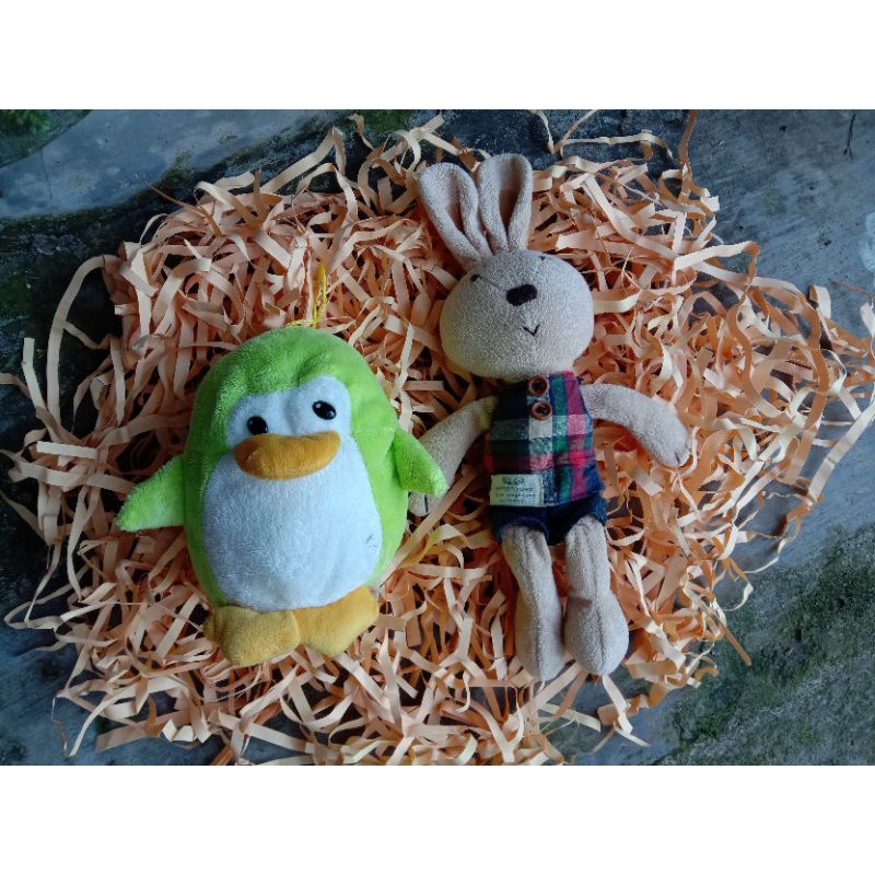 BONEKA PL IMPORT|BONEKA PINGUIN HIJAU|BONEKA KELINCI LESCURE|BONEKA MURAH