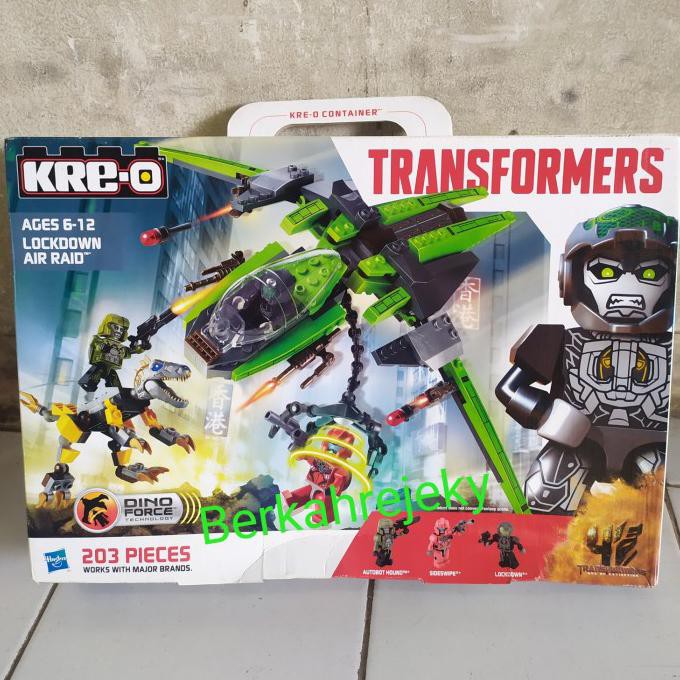 LEGO KREO BLOKS TRANSFORMERS LOCKDOWN AIR RAID Best Seller
