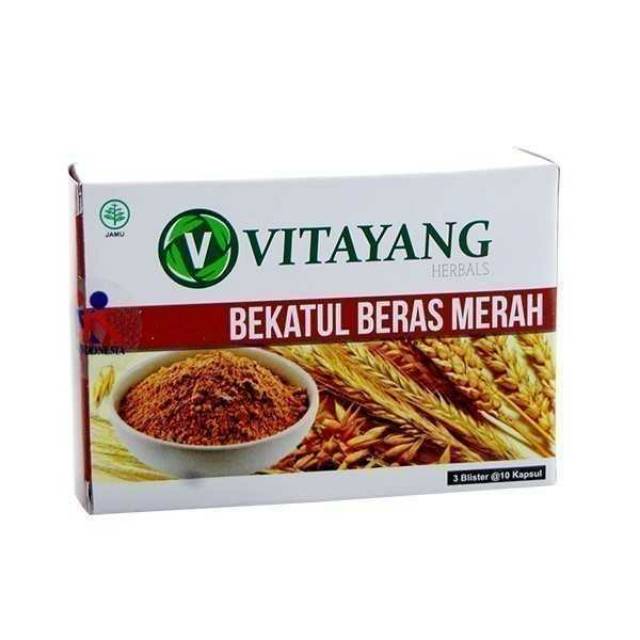 

Vitayang Bekatul Beras Merah (Kolesterol dalam Darah Trigliserida Herbal)