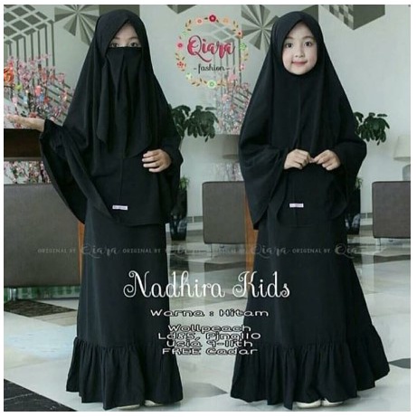 NADHIRA KIDS SYARI Gamis Anak Perempuan Gamis Hijab Anak Umur 7  8 9 Tahun Terbaru 2022 Gamis Anak T