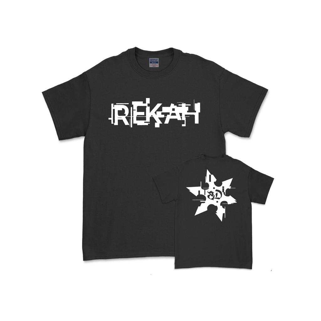 Rekah Logo Black Tshirt