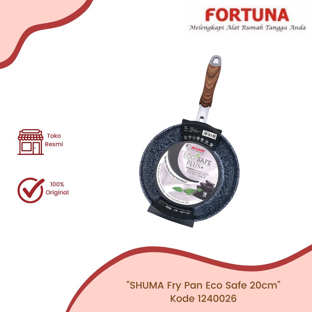 SHUMA Fry Pan Eco Safe 20cm