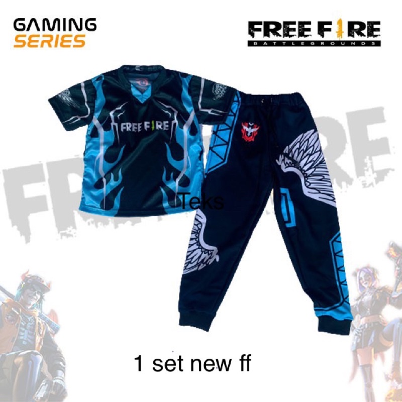 Celana Angel Joger Enjel Ff Terbaru Gaming Free Fire Kekinian Celana angel ff Celana gaming ff