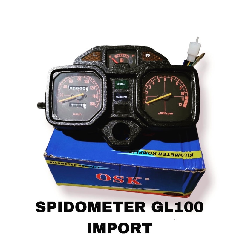 SPIDO GL100 SPIDOMETER GL CEPEK SPEEDO METER IMPORT