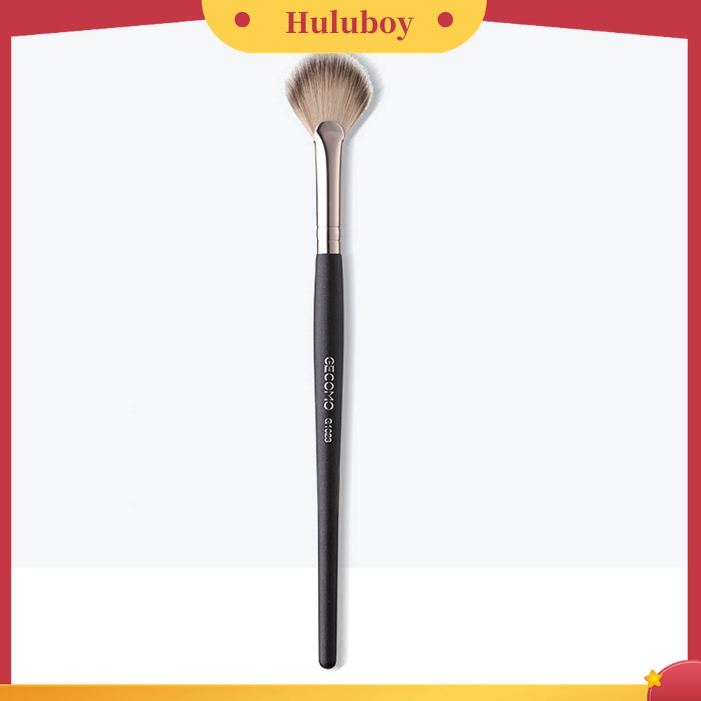 Huluboy Huluboy♡ Brush Makeup Bahan Bulu Halus Untuk Bedak Tabur Blush On