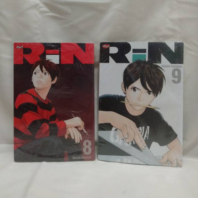 Komik cabutan: Rin vol. 8, 9 by Harold Sakuishi