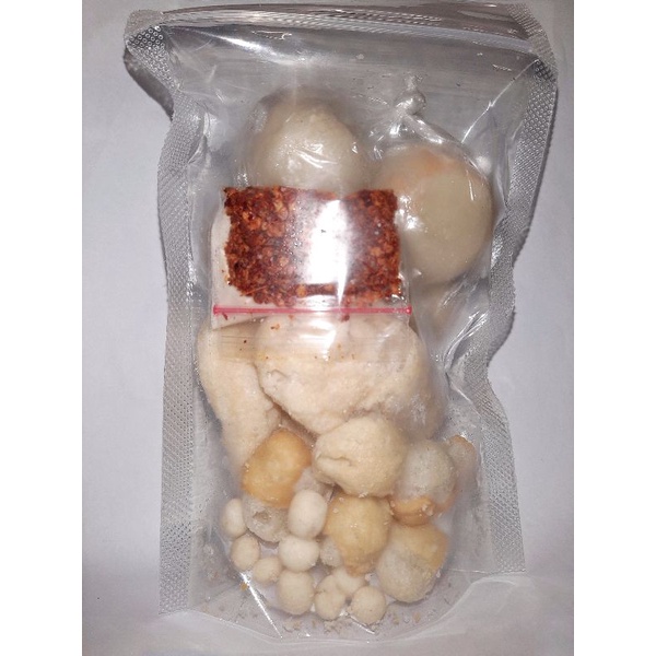 

Cemilantastic Bakso Aci Instan Ayam Suwir Pedas