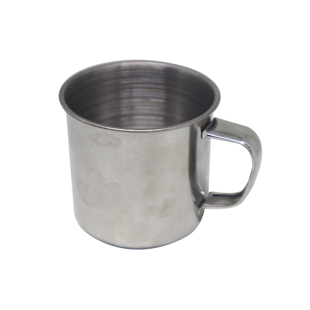 Mug Gelas Cangkir Mini Stainless Steel  isi 2pcs / Mug Stainless Steel Souvenir / Gelas Camping Outdoor / Mug Kopi Stainless Steel