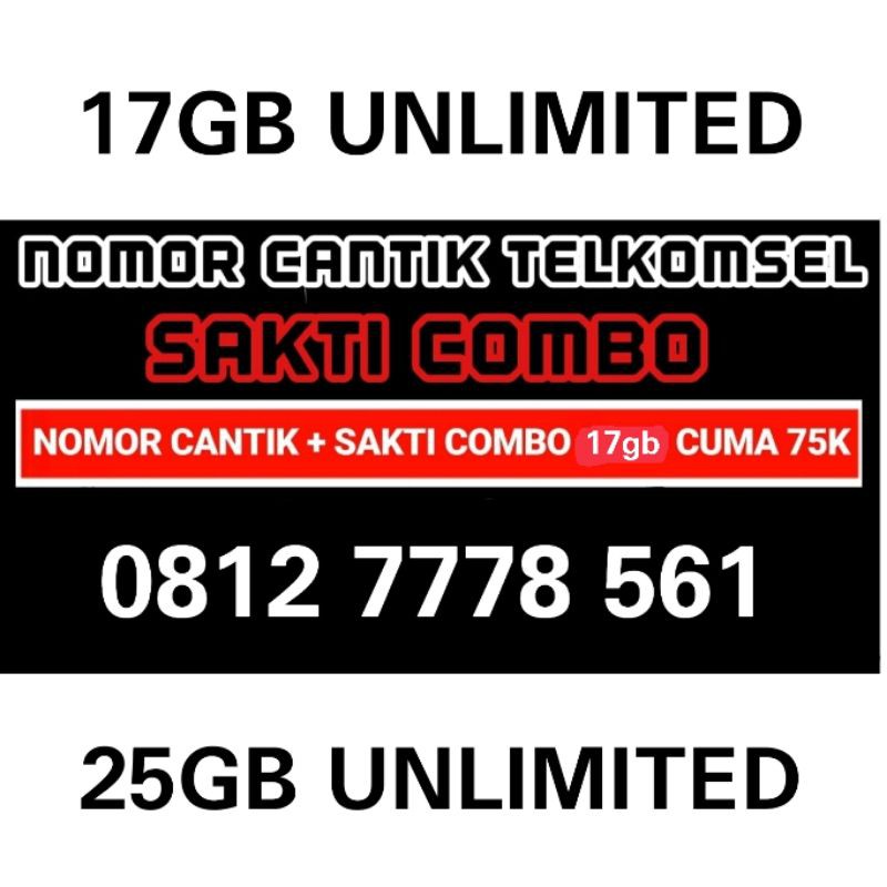 Nomor cantik telkomsel simpati 11 digit 4g lte sakti combo