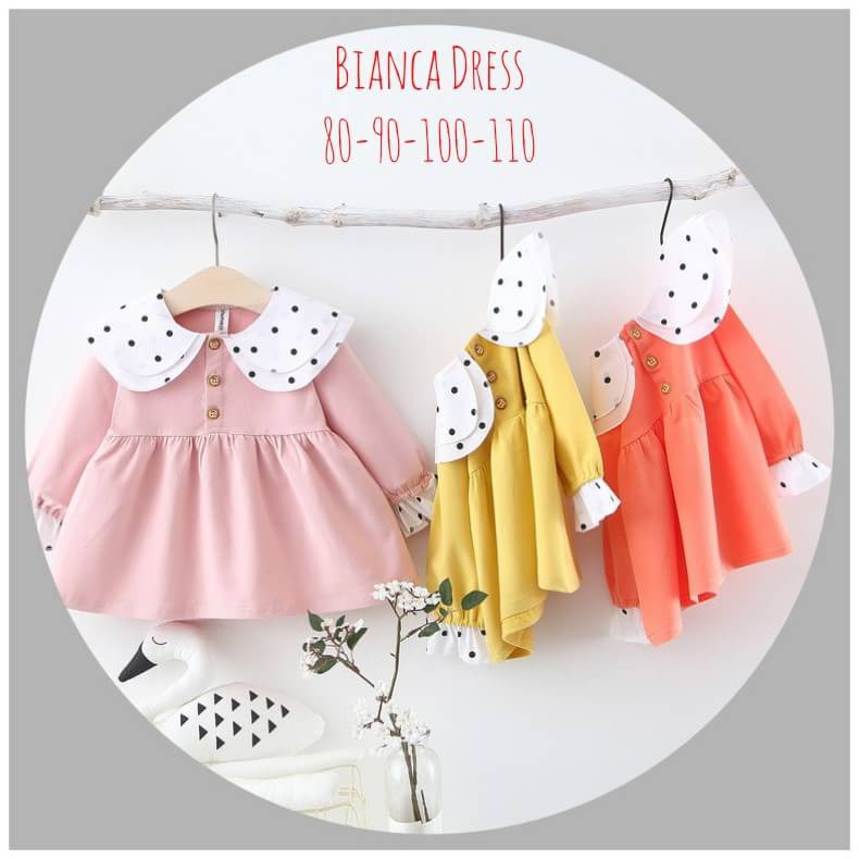 Bianca Dress/ Dress Anak