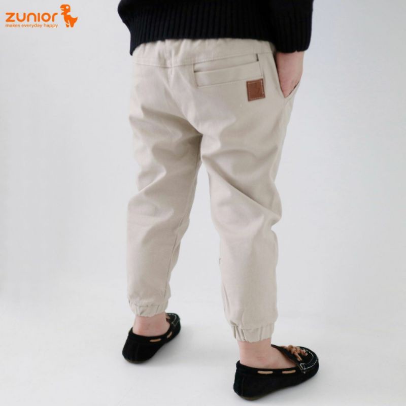 Jogger Anak Zunior Premium Cream