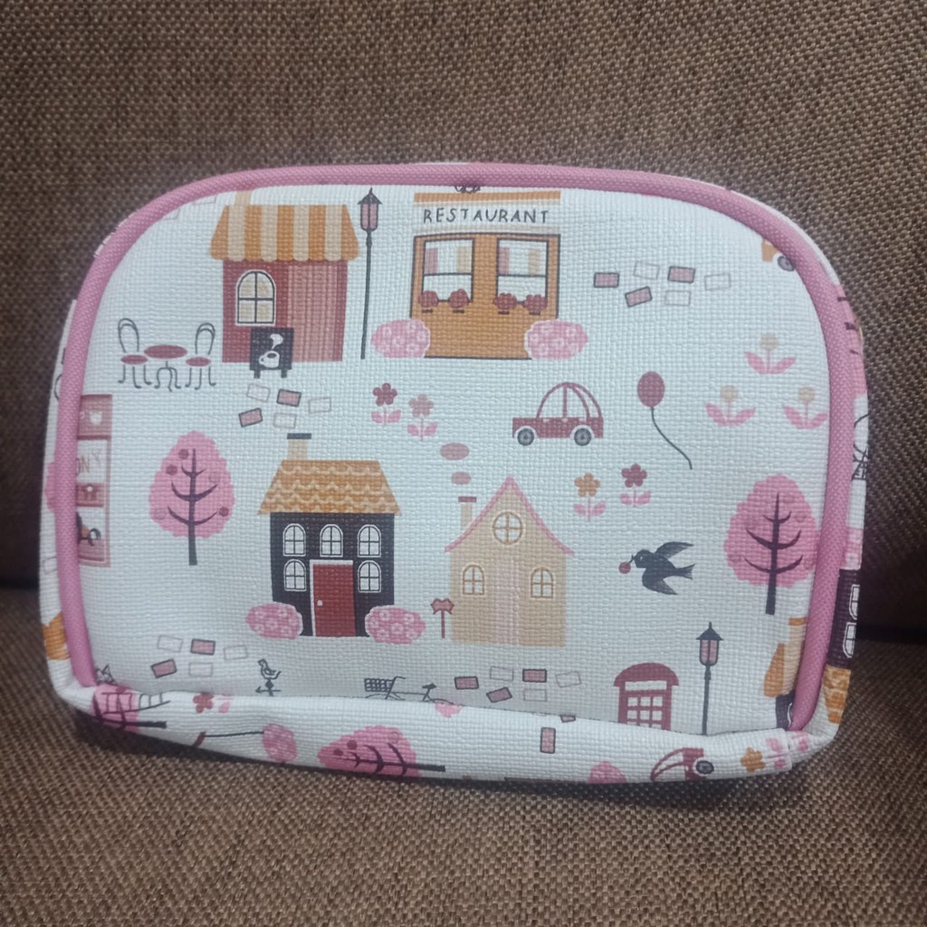 BIG POUCH OIL 6+ PINK HOUSE