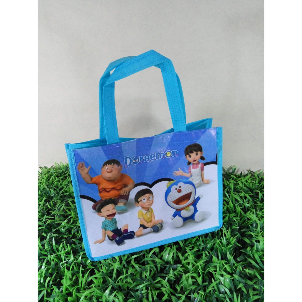 Tas Ultah Doraemon Goodie Bag Ulang Tahun Doraemon Tas Souvenir Ultah Doraemon TERMURAH terlaris