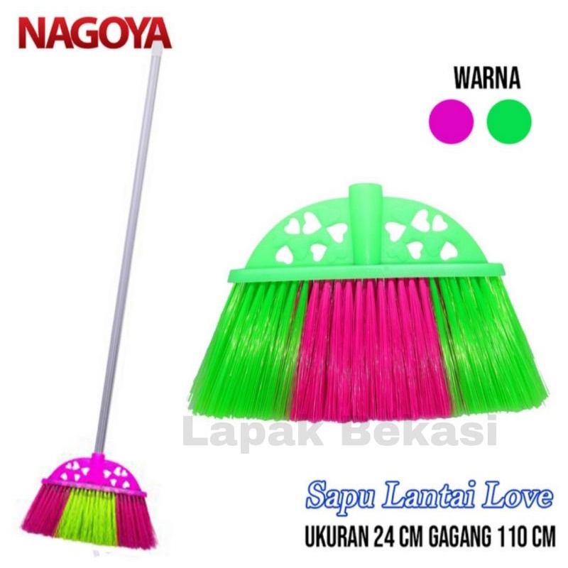 Sapu Lantai Nagoya Love Sapu Nilon Warna Nagoya