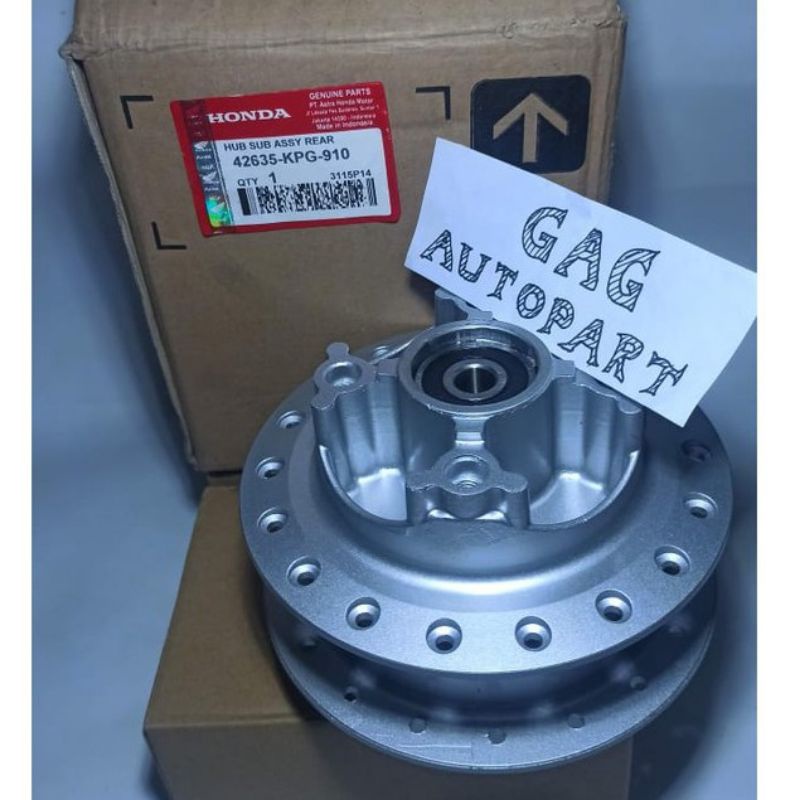 TROMOL BELAKANG SUPRA X 125 DD DOUBLE DISK (KPG)