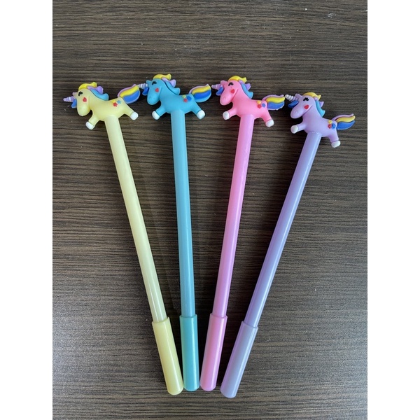 

pen gel kepala unicorn lari 3641 satuan