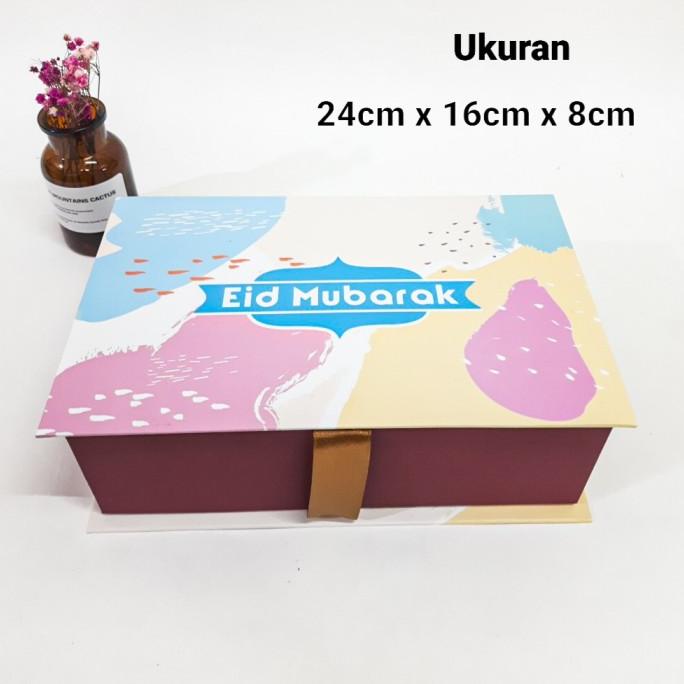

Hampers hardbox idul fitri lebaran kue kering - gift box