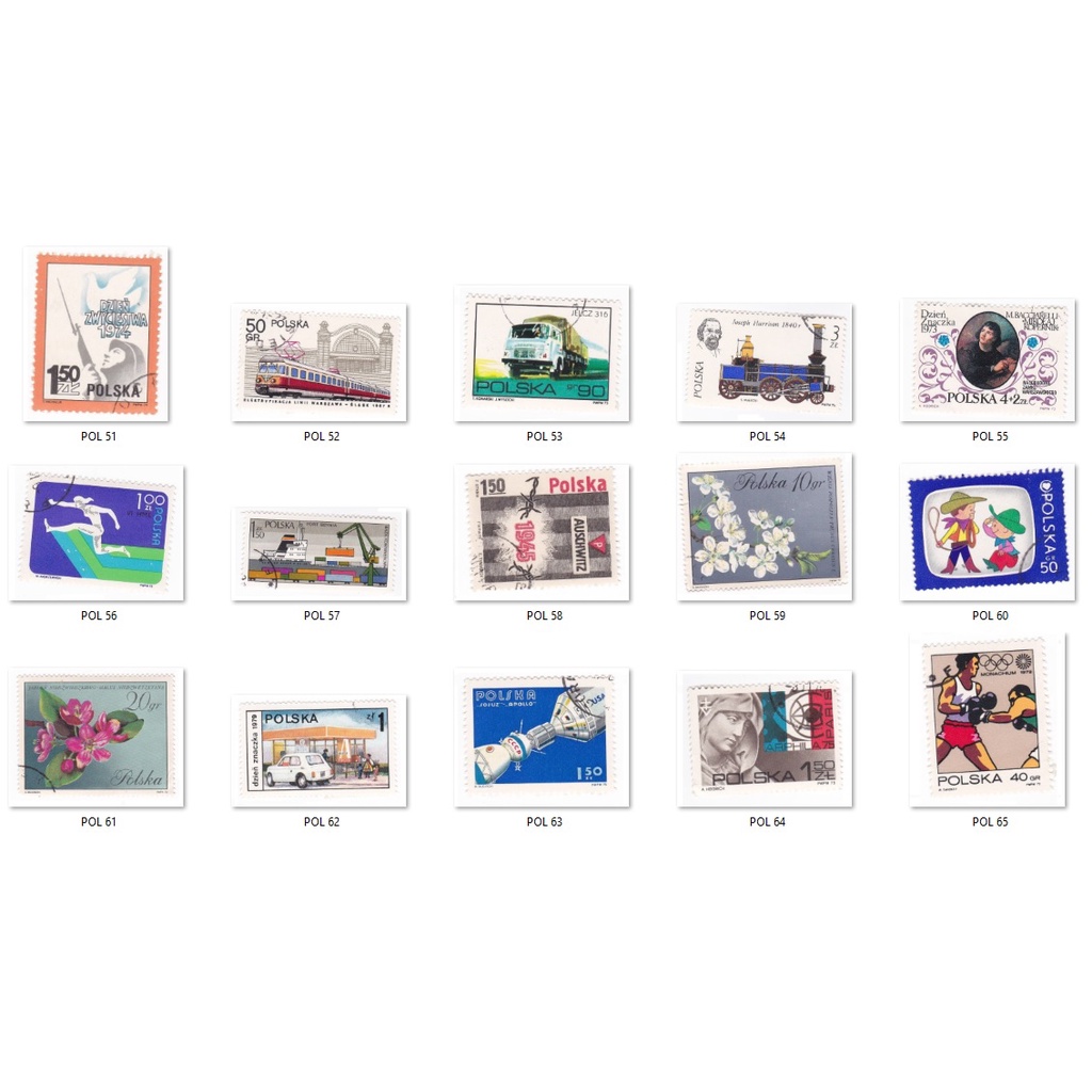 

Perangko Polandia 2 (used) - harga per keping
