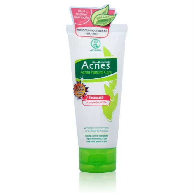 Acnes Complete White Face Wash 100g / Pembersih wajah berjerawat