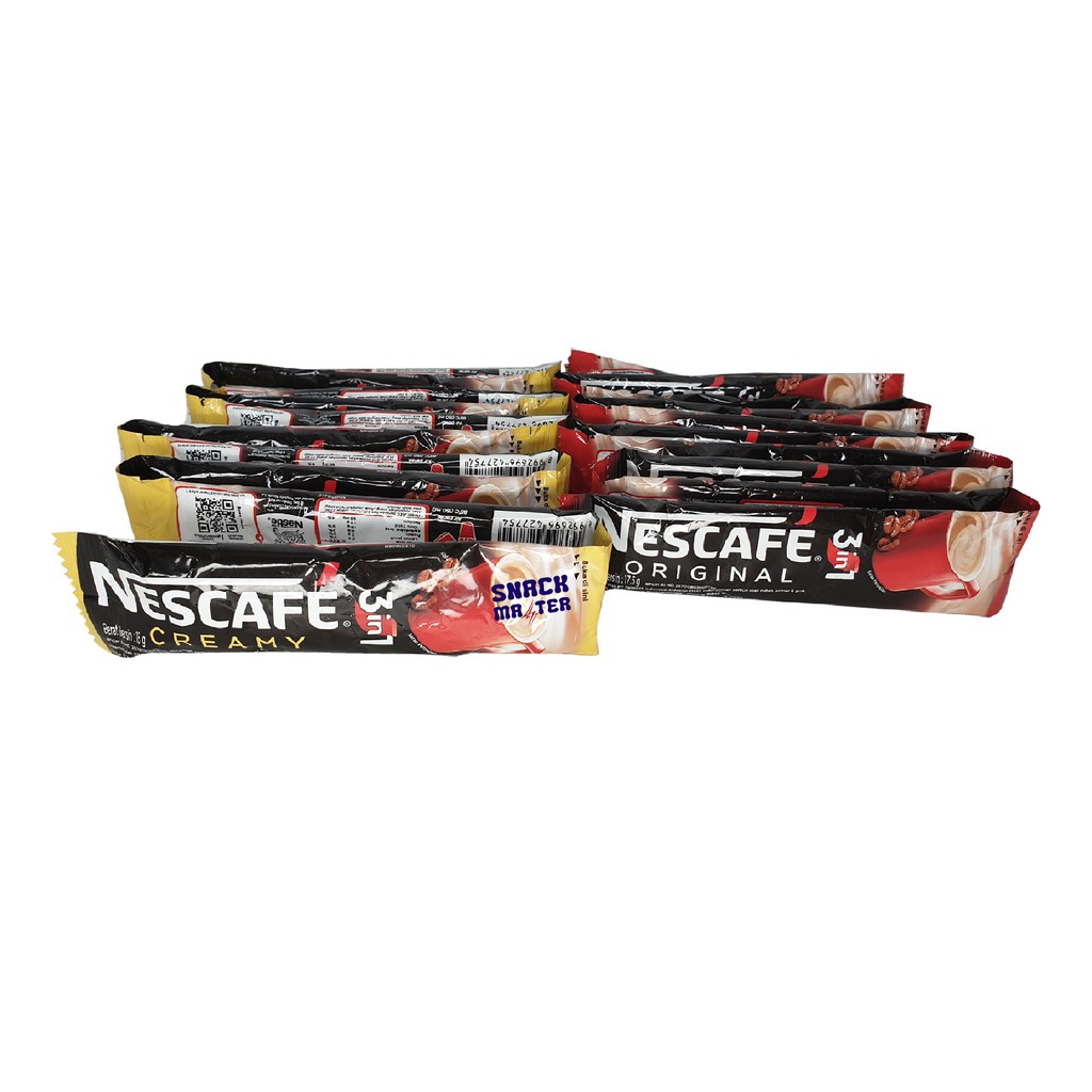 

Nescafe Kopi 3In1 Original Renceng - Isi 10 bks x 17 gr