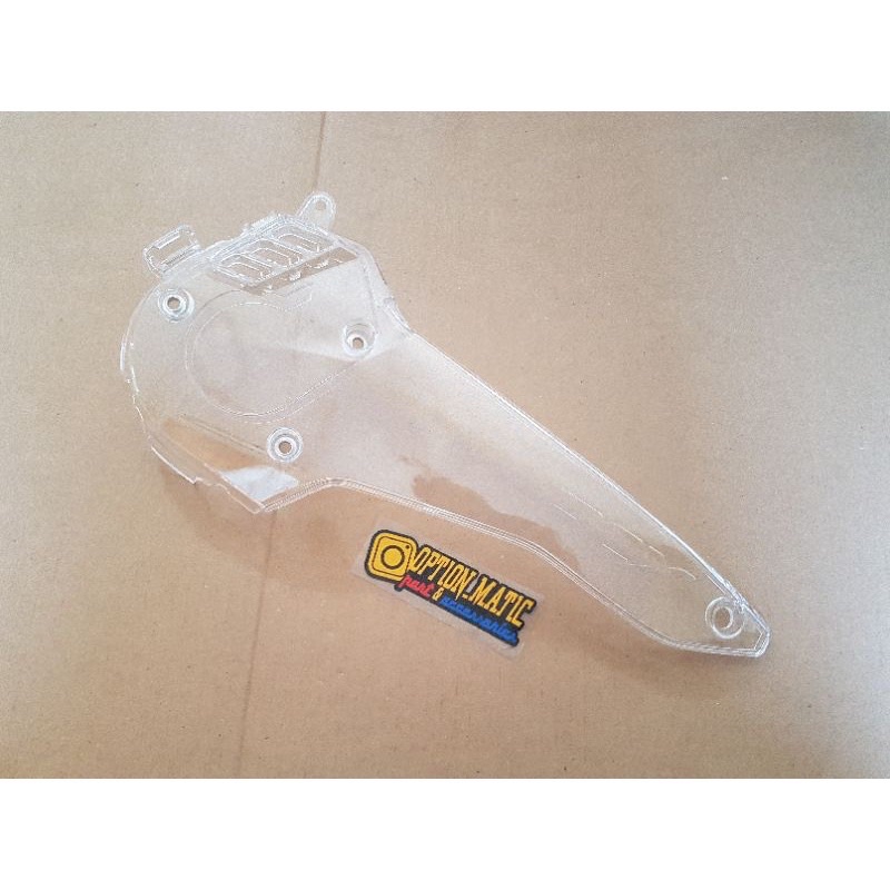 TUTUP/COVER CVT PCX 160  ADV 160 SMOKE BENING VARIASI MIKA CVT TRANSPARAN BENING