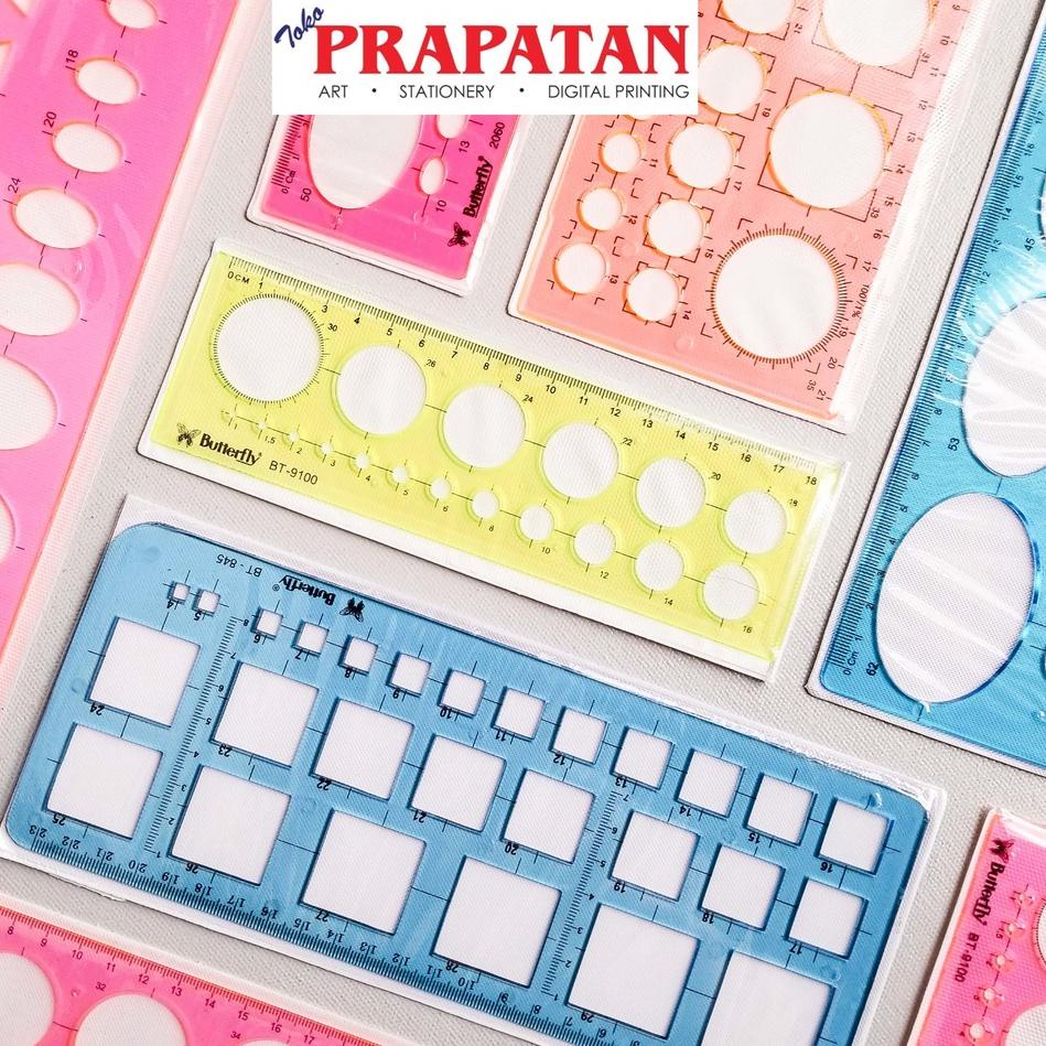 

Terbaru Penggaris Mal Cetakan Butterfly Kotak/Lingkaran/Oval ↕ Model Baru