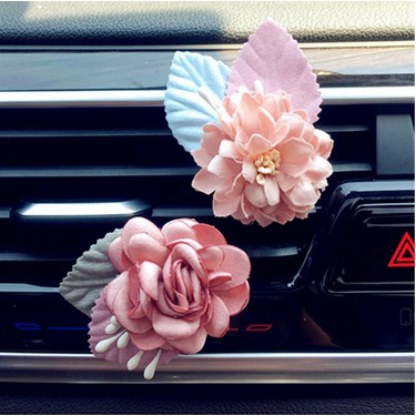 Parfum Parfume Pewangi Jepit AC Mobil Bunga Princess Pastel Flower