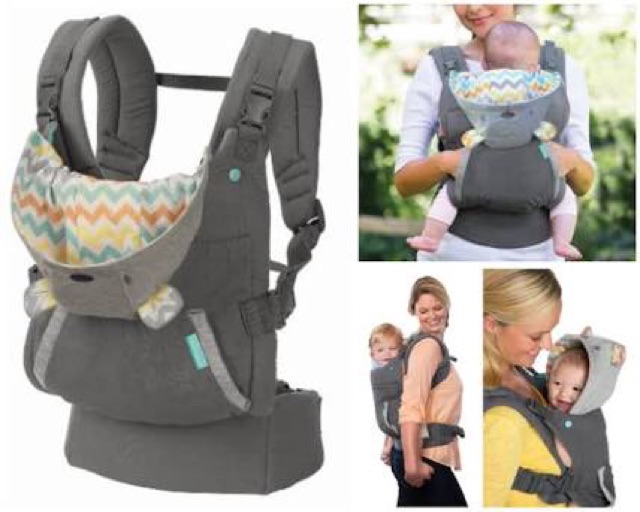 infantino cuddle up ergonomic hoodie baby carrier