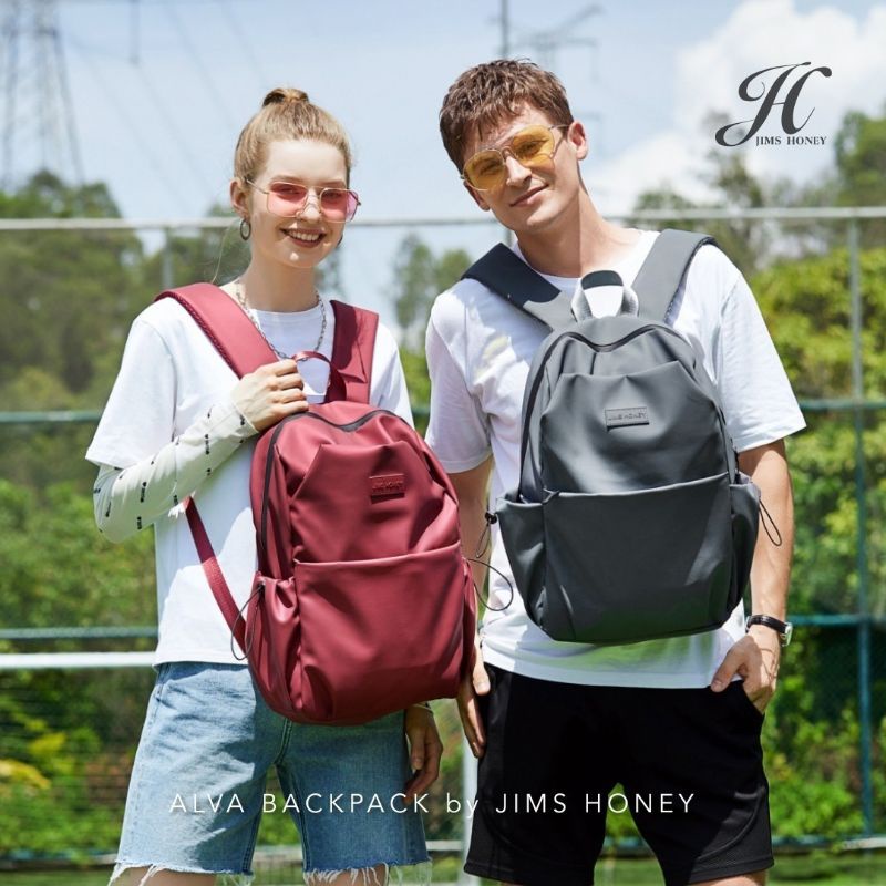 ALVA JIMSHONEY BAG JINJING SLEMPANG PUNGGUNG BACKPACK RANSEL SERBAGUNA ANTI AIR