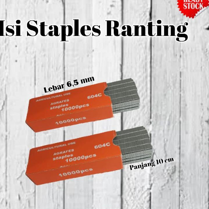 

[KODE L0PPA] ISI STAPLES RANTING ( TAPETOOL REFILL STAPLES )