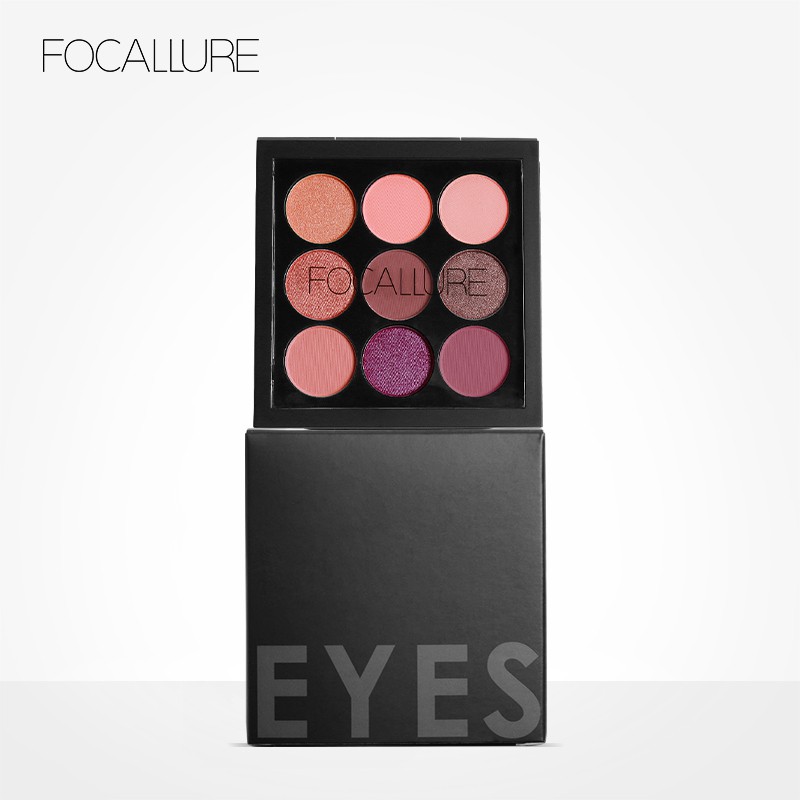 FOCALLURE 9 Color Eyeshadow palette eye makeup FA36