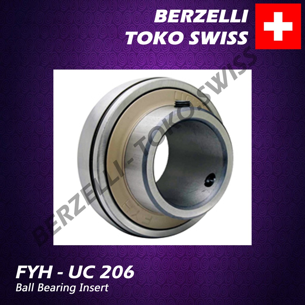 FYH UC 206 BALL BEARING INSERT