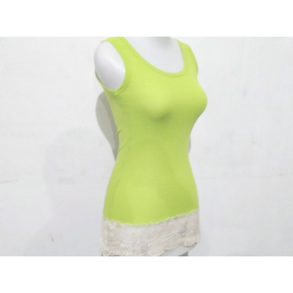 Baju RENDA TANKTOP Pakaian Wanita Korean Fashion