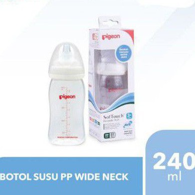 Pigeon botol wide neck 3m+ 240ml/ Pigeon Botol Susu Bayi