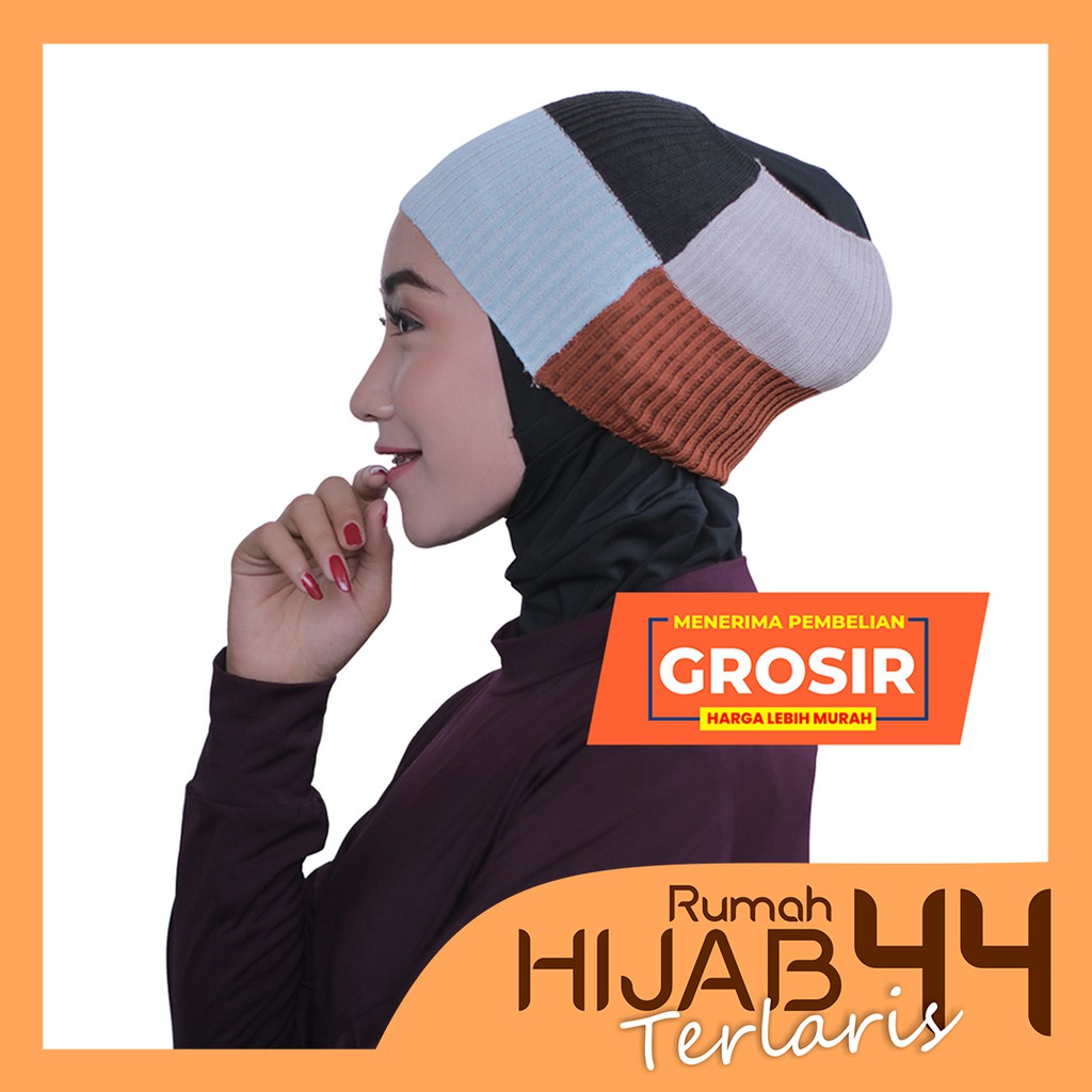 TERLARIS COD!! CIPUT Rajut LAMIA 4 Warna | Bandana Rajut Anti Pusing | Inner Bandana Anpus