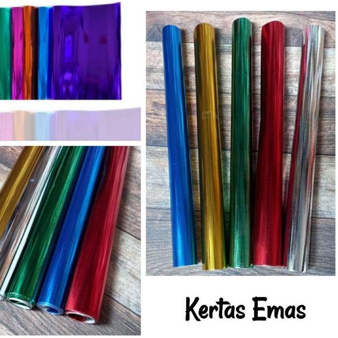 

Terbaik! Kertas sampul metalik/kertas mas 20 lembar ン