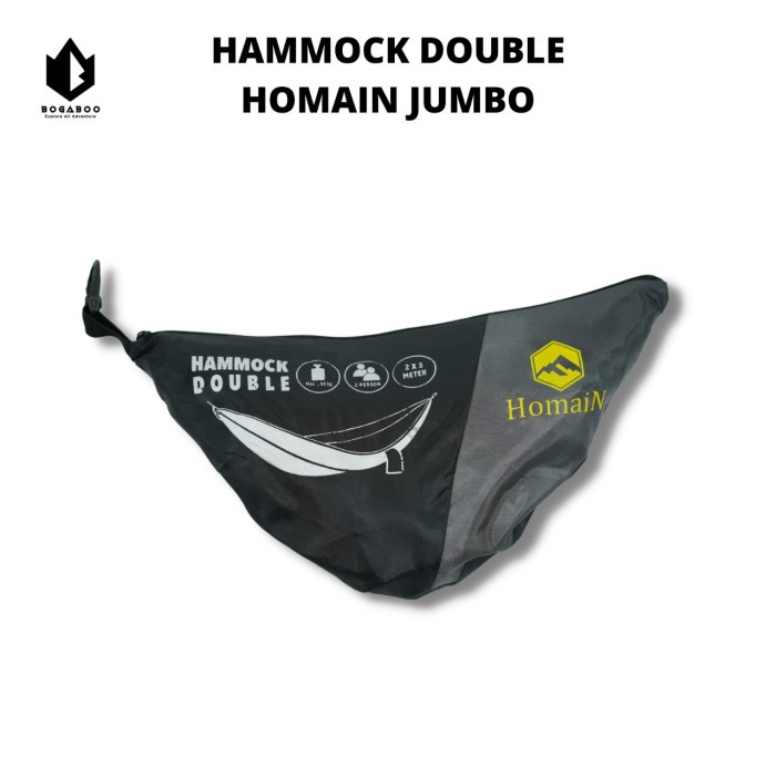 Buruan Hammock Double Homain Jumbo Full Bartex - Ayunan Gantung Dewasa Besar Bagus