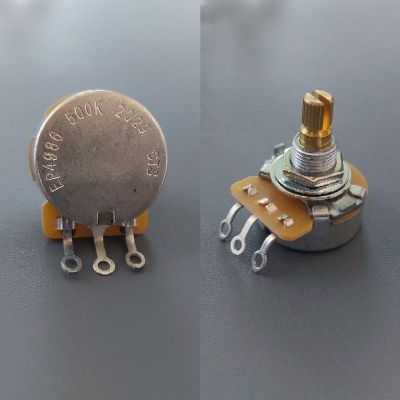 potensio CTS 500K PRO Split Shaft gitar &amp; bass Potentiometer original